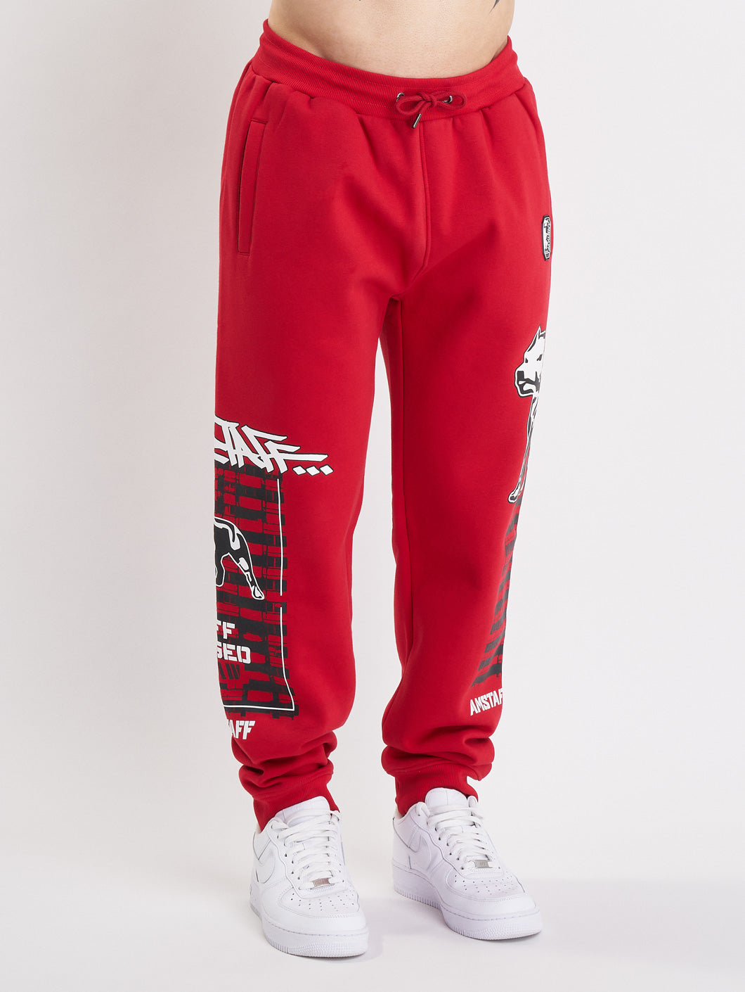 Amstaff Lucian Sweatpants Red