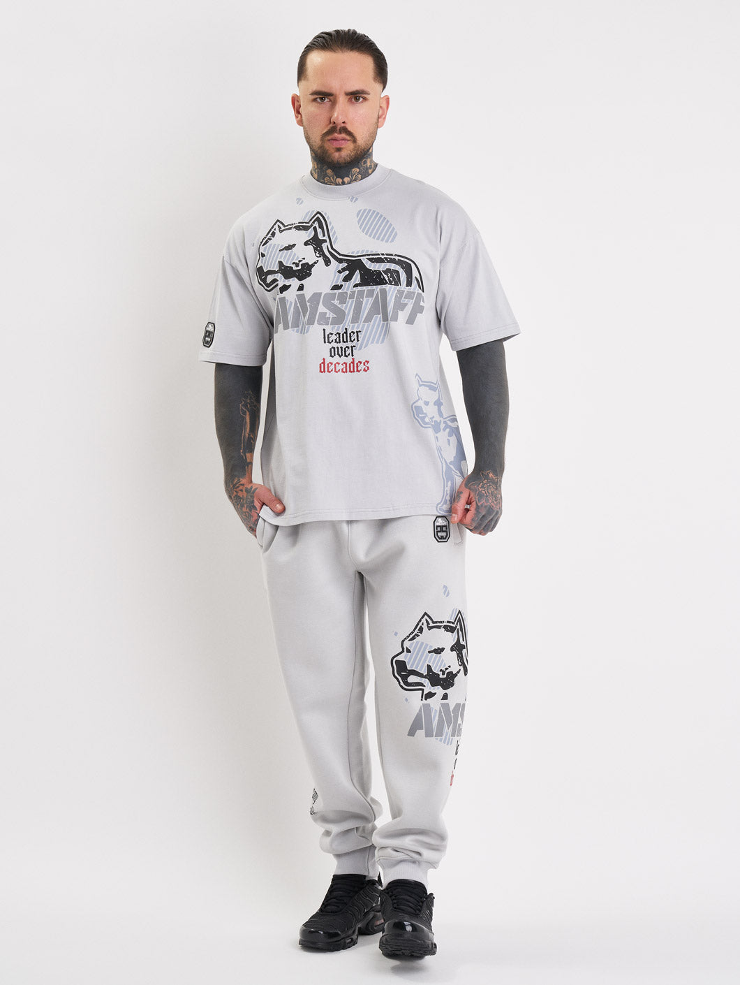 Amstaff Milian Sweatpants Stone Grey