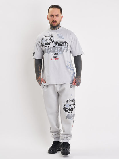 Amstaff Milian Sweatpants Stone Grey
