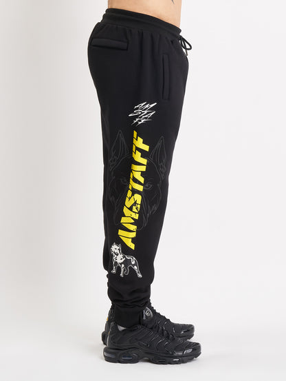 Amstaff Riven Sweatpants Black