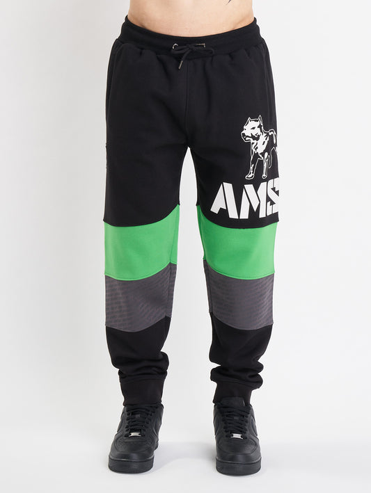 Amstaff Masho Sweatpants Black Grey Green