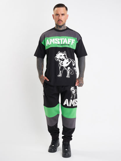 Amstaff Masho Sweatpants Black Grey Green