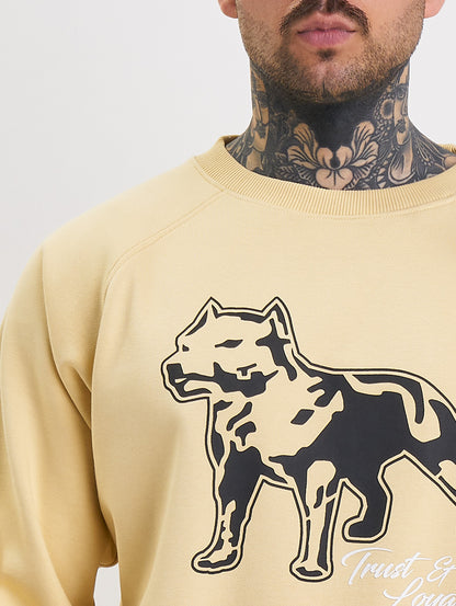 Amstaff Logo 2.0 Sweatshirt Vanilla Cream