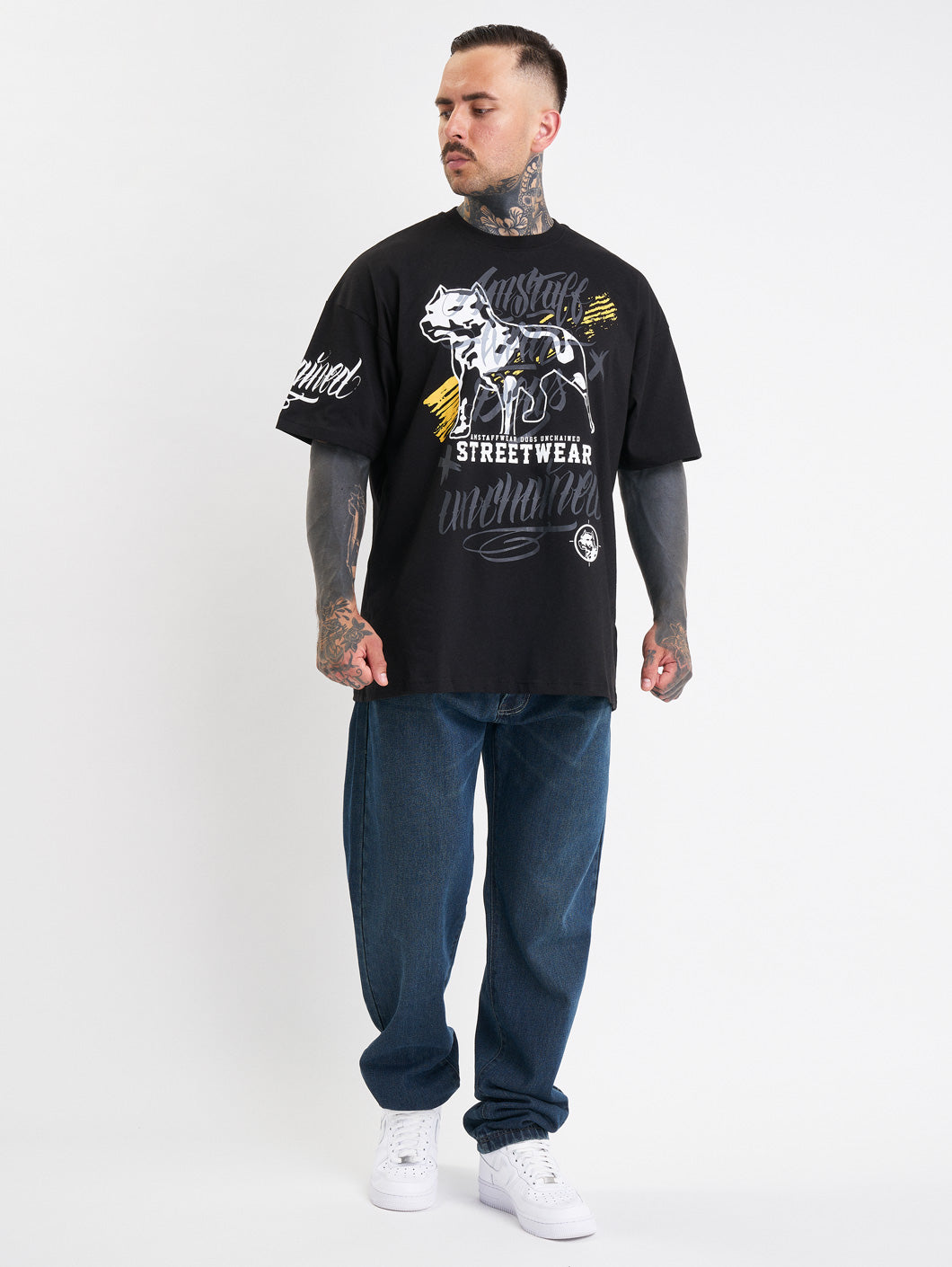 Amstaff Baton T-Shirt Black