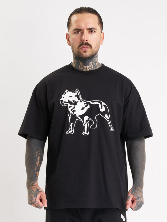 Amstaff Logo 2.0 T-Shirt Black White