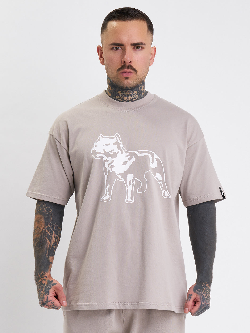 Amstaff Logo 2.0 T-Shirt Beige