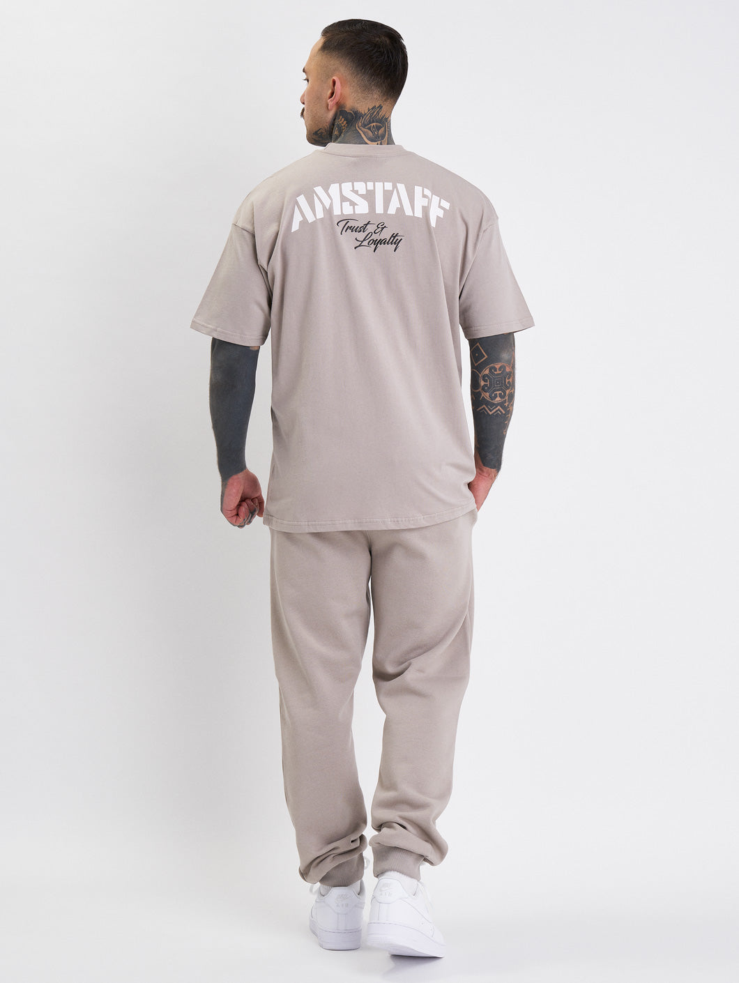 Amstaff Logo 2.0 T-Shirt Beige