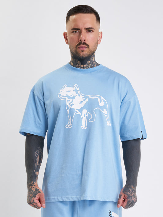 Amstaff Logo 2.0 T-Shirt Horizon Blue