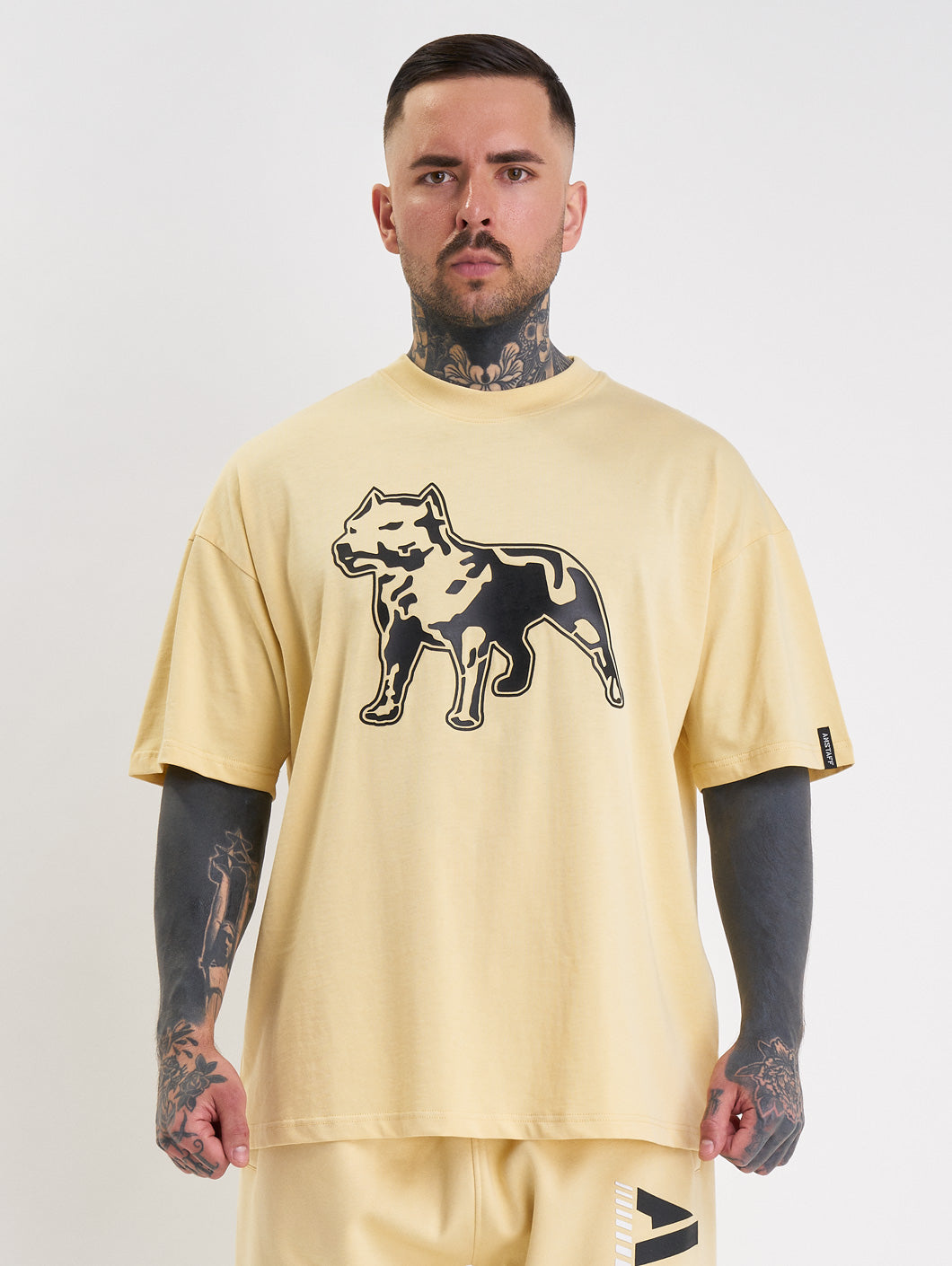 Amstaff Logo 2.0 T-Shirt Vanilla Cream