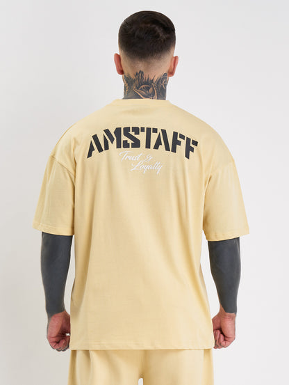 Amstaff Logo 2.0 T-Shirt Vanilla Cream