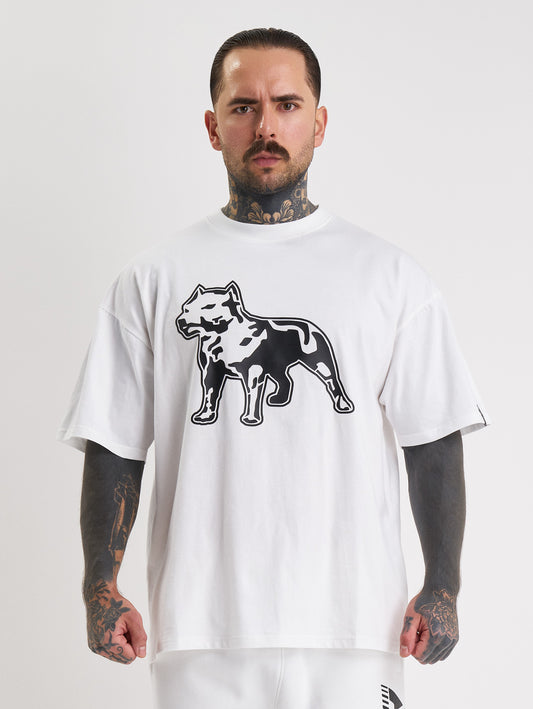 Amstaff Logo 2.0 T-Shirt White Black