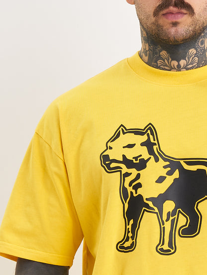 Amstaff Logo 2.0 T-Shirt Yellow Black