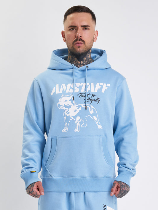 Amstaff Logo 2.0 Hoodie Horizon Blue