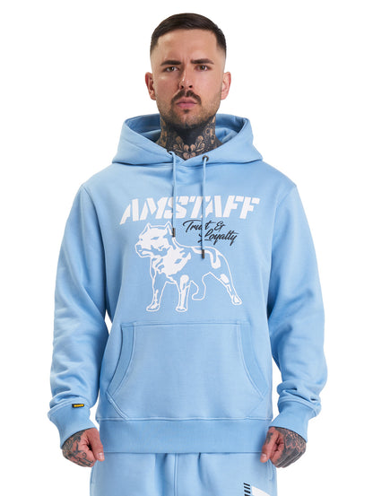 Amstaff Logo 2.0 Hoodie Horizon Blue