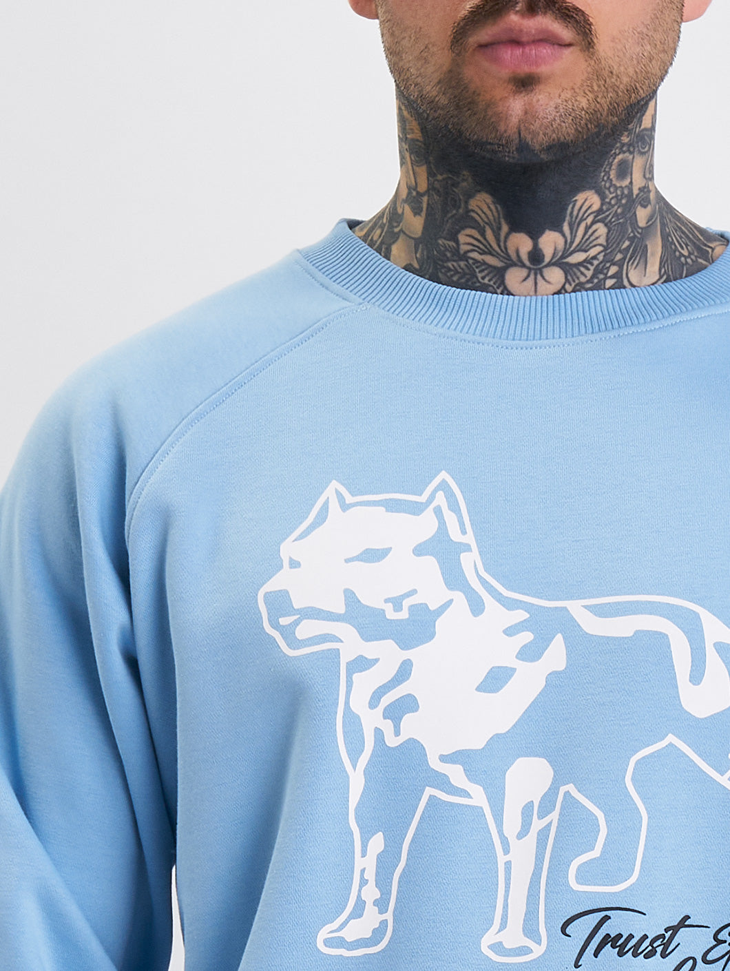 Amstaff Logo 2.0 Sweatshirt Horizon Blue