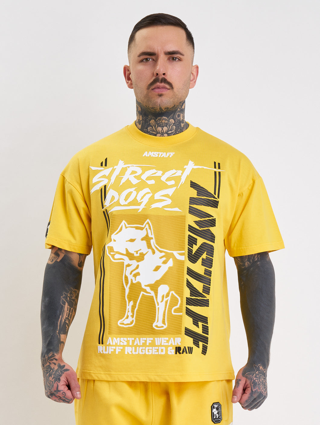 Amstaff Hunters T-Shirt Yellow