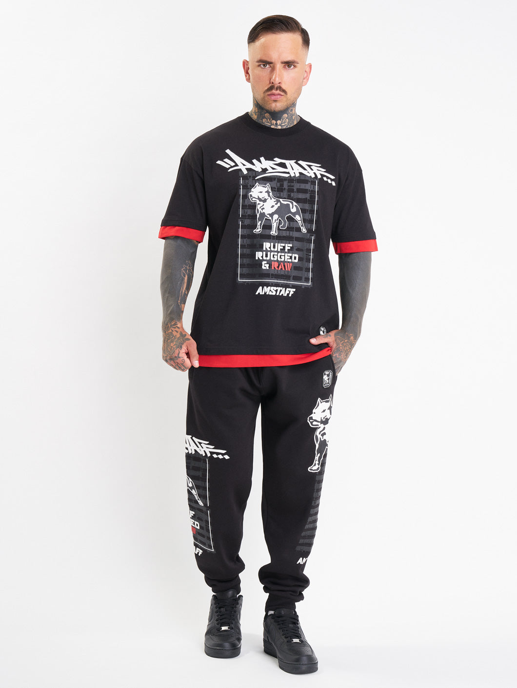 Amstaff Lucian T-Shirt Black