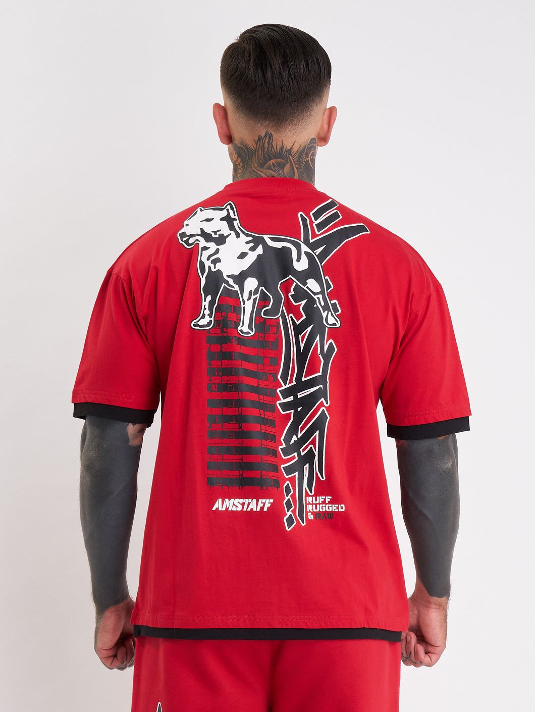 Amstaff Lucian T-Shirt Red