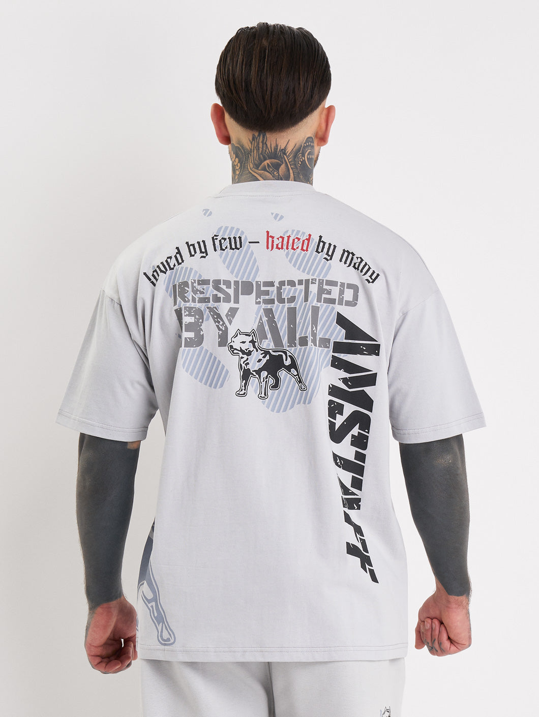 Amstaff Milian T-Shirt Stone Grey