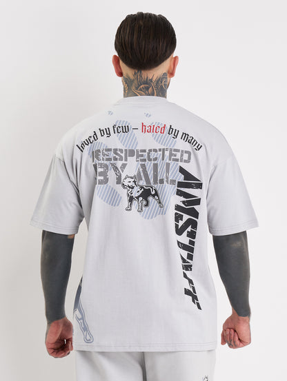 Amstaff Milian T-Shirt Stone Grey