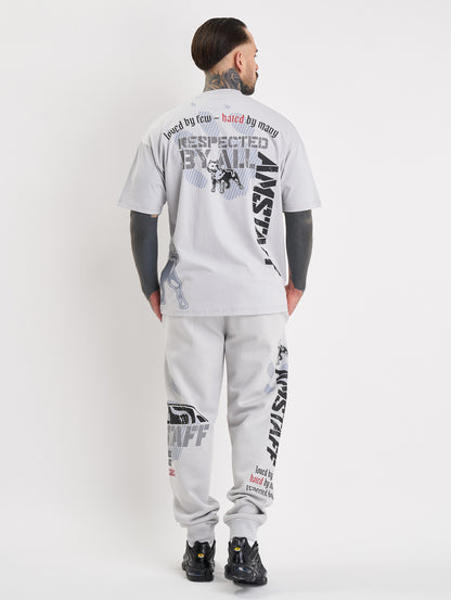 Amstaff Milian T-Shirt Stone Grey