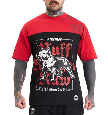 Amstaff Zane T-Shirt Red Black