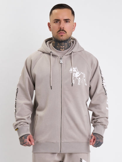 Amstaff Logo 2.0 Ziphoodie Beige