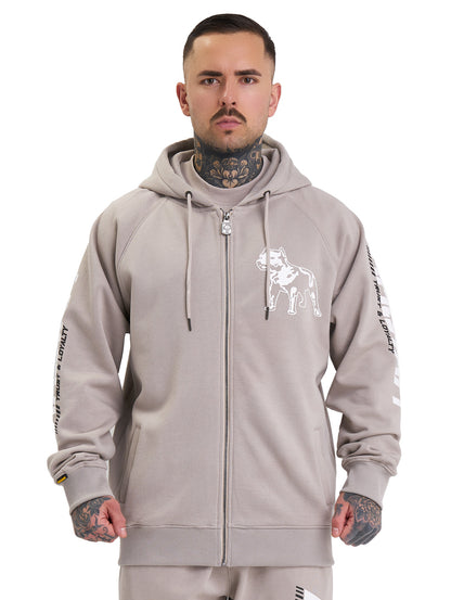 Amstaff Logo 2.0 Ziphoodie Beige