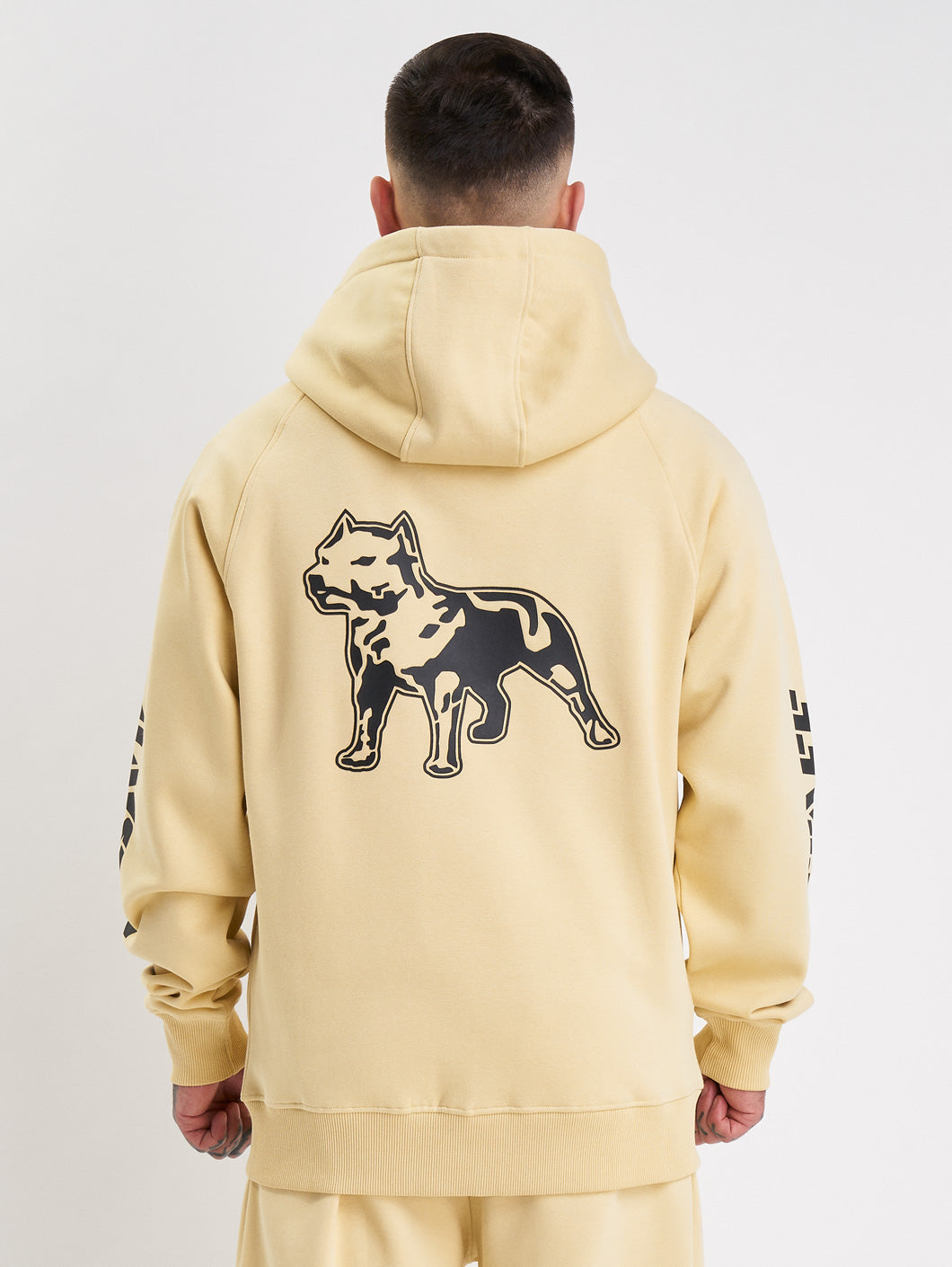 Amstaff Logo 2.0 Ziphoodie Vanilla Cream
