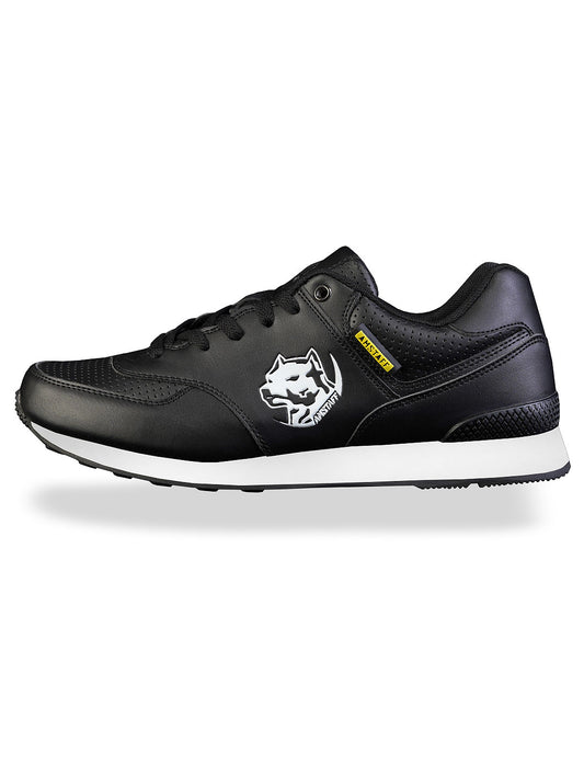 Running Dog Sneaker Black White