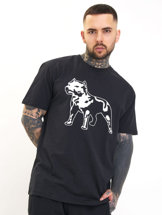 Amstaff Logo 2.0 T-Shirt Black White