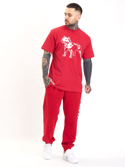 Amstaff Logo 2.0 T-Shirt Red White