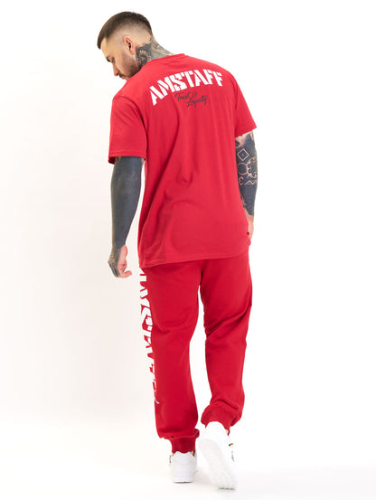 Amstaff Logo 2.0 T-Shirt Red White