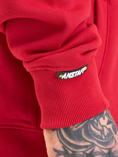 Amstaff Logo 2.0 Ziphoodie Red