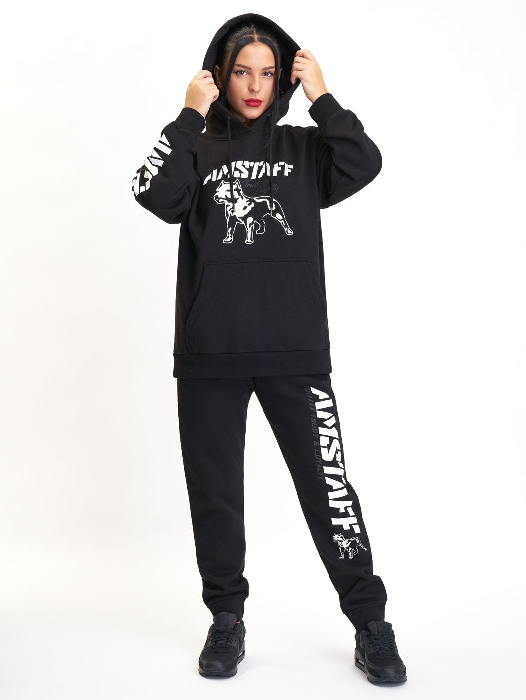 Amstaff Woman Logo Sweatpants Black