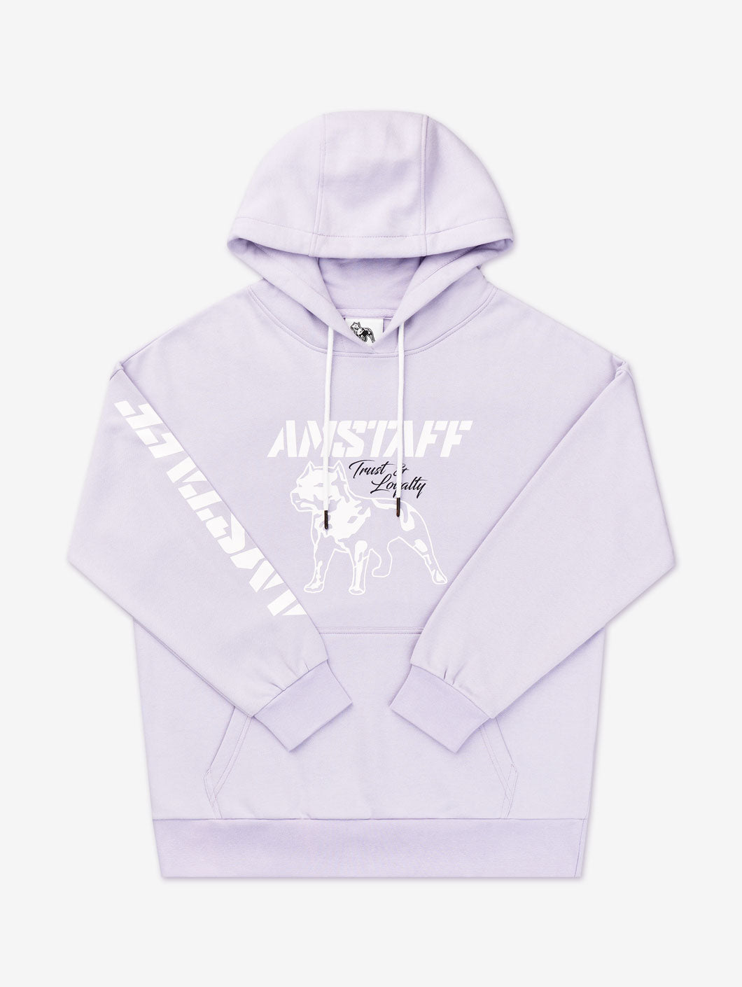 Amstaff Woman Logo Hoodie Lavender