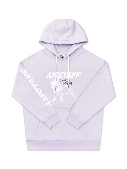 Amstaff Woman Logo Hoodie Lavender