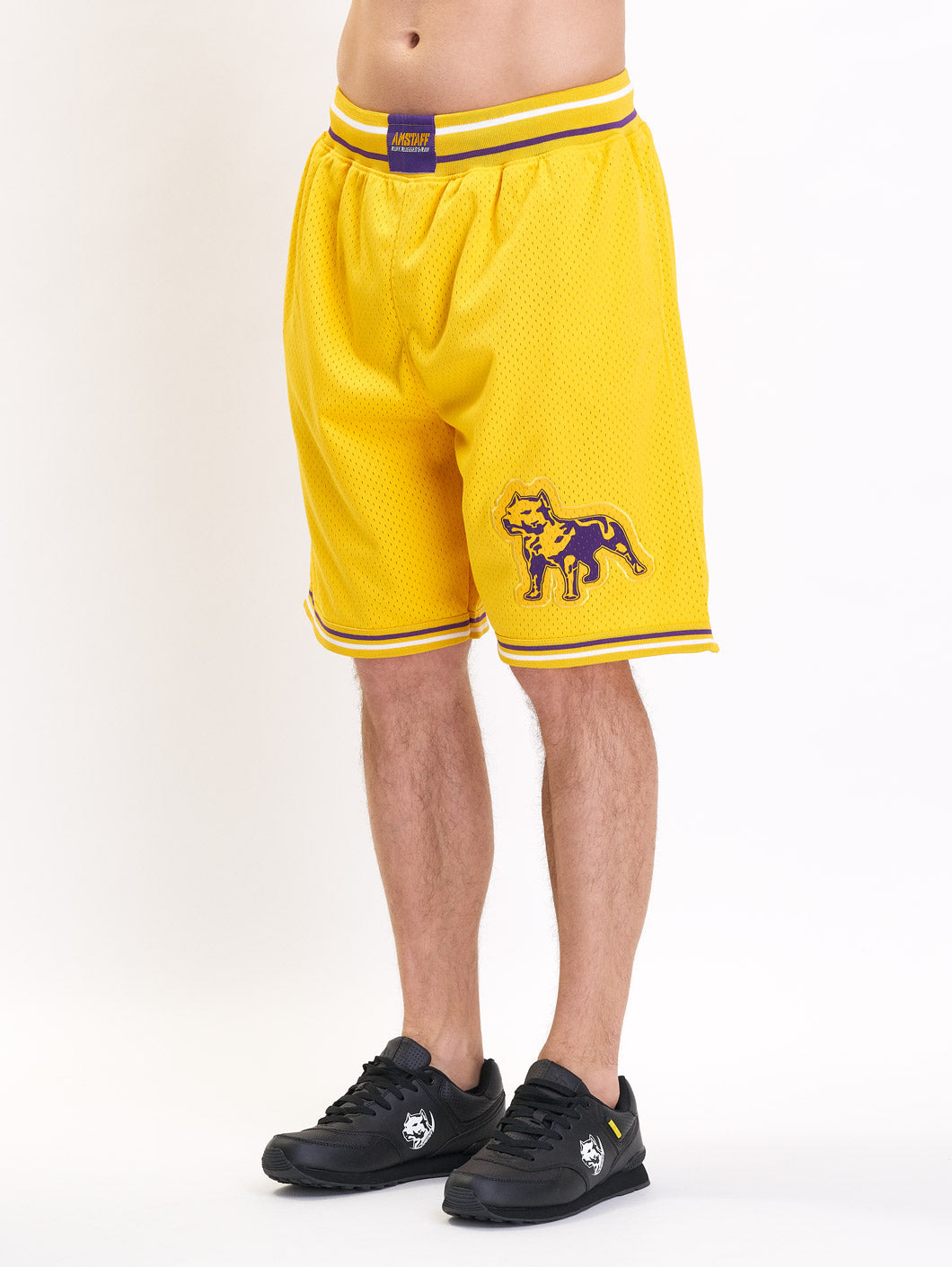 Amstaff Zito Mesh-Shorts Yellow