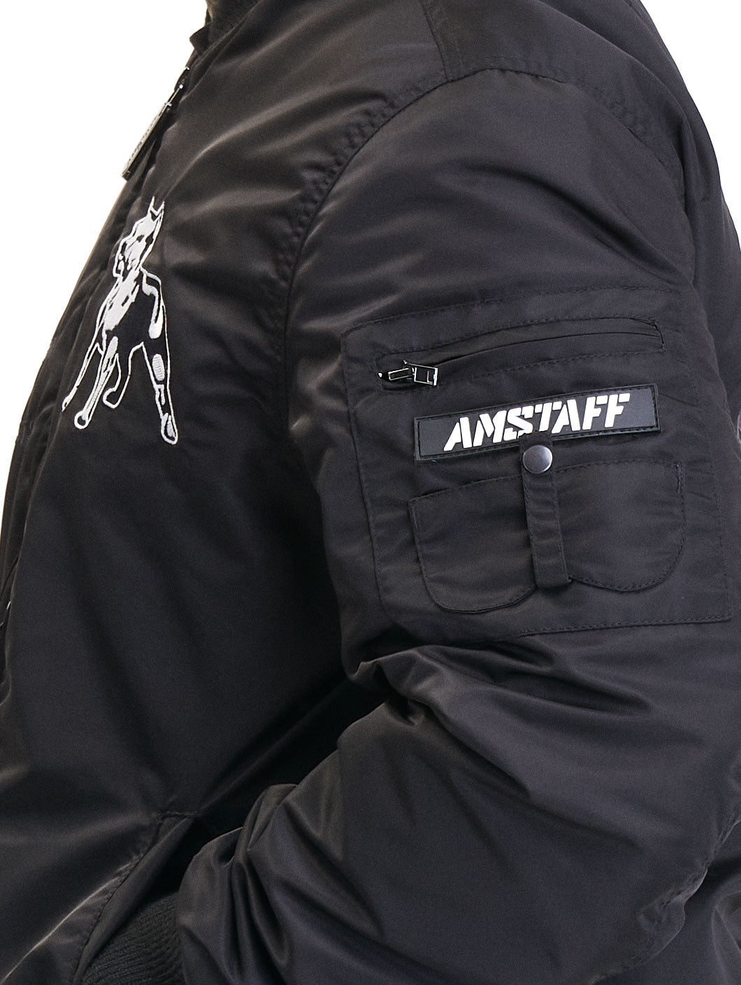 Amstaff Batimo Bomberjacke Black