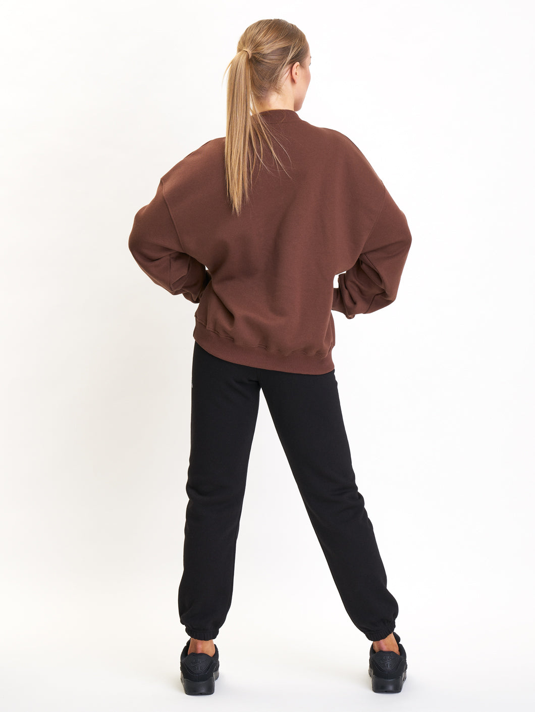 Amstaff Woman Basic Oversize Sweatshirt Brown