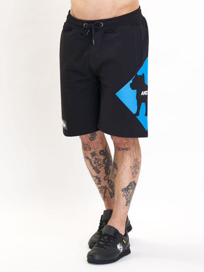 Amstaff Baist Sweatshorts Black Blue