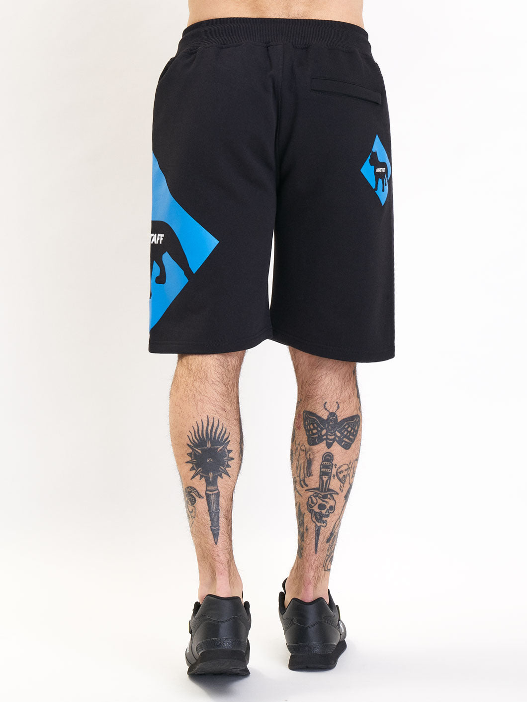 Amstaff Baist Sweatshorts Black Blue