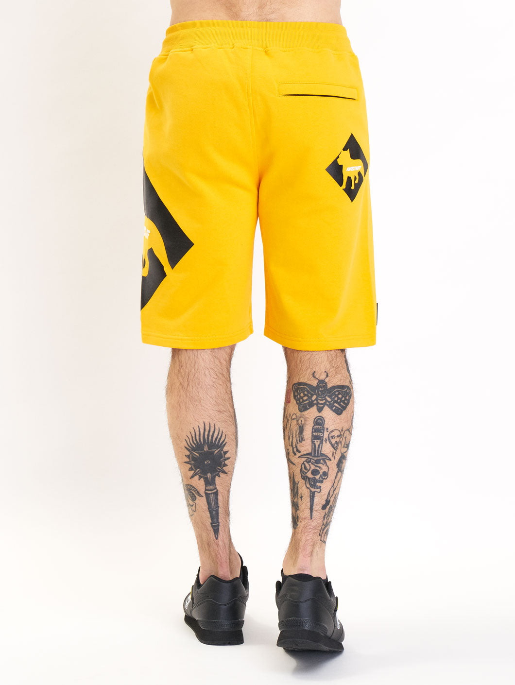 Amstaff Baist Sweatshorts Yellow