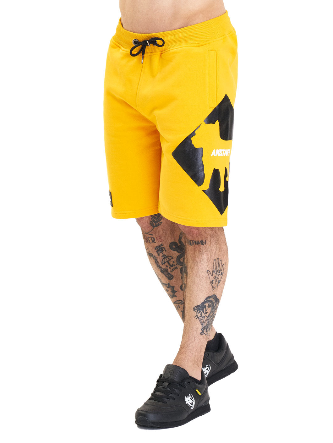 Amstaff Baist Sweatshorts Yellow