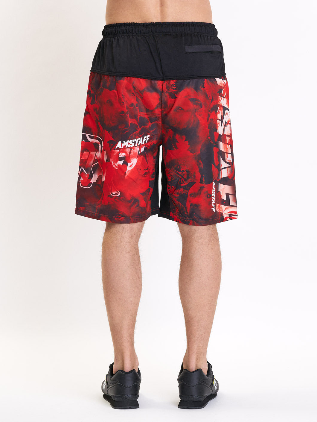 Amstaff Camon Schwimmshorts Red Black