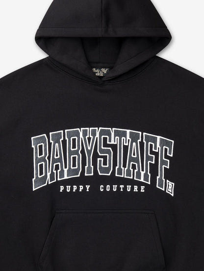 Babystaff College Oversize Hoodie Black