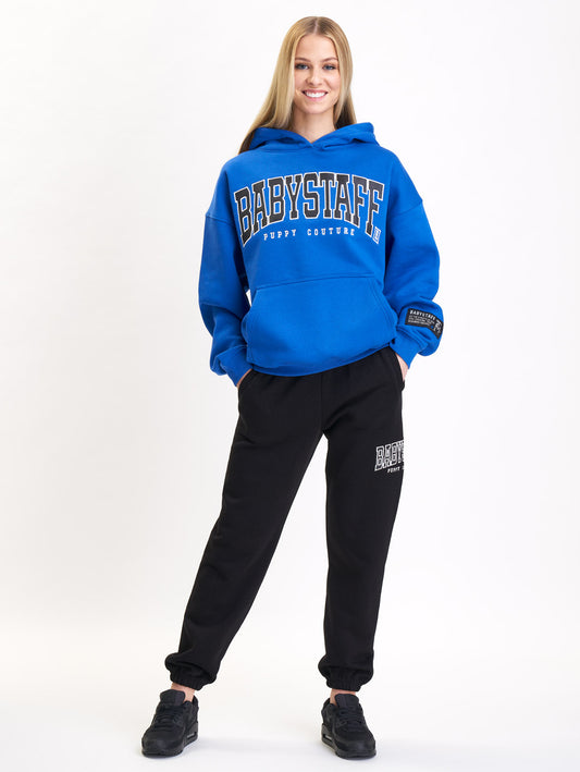 Babystaff College Oversize Hoodie Blue