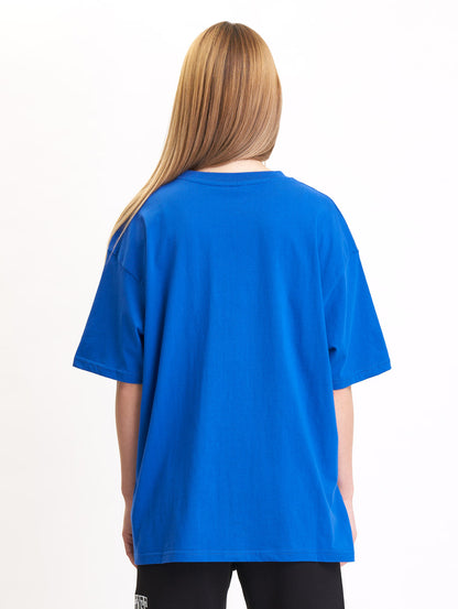 Babystaff College Oversize T-Shirt Blue