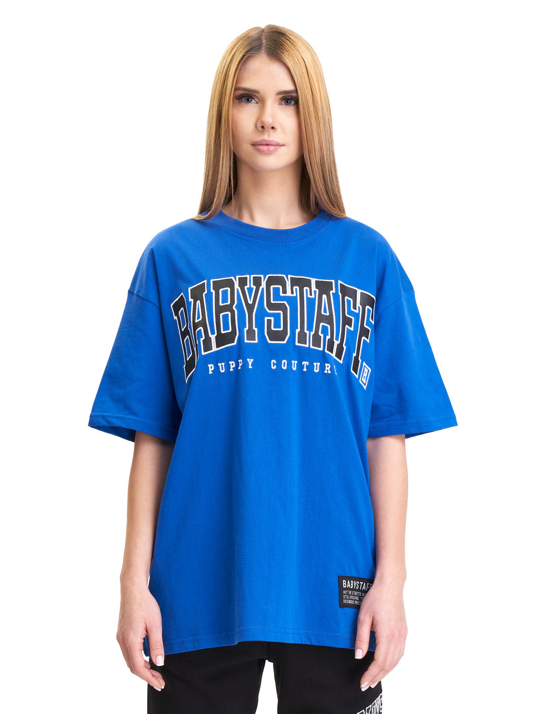 Babystaff College Oversize T-Shirt Blue