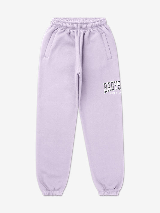 Babystaff College Sweatpants Lavender